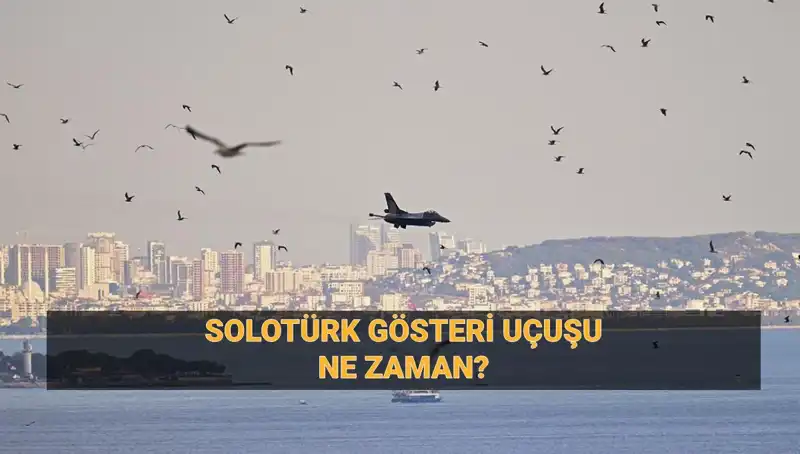İzmit Gökyüzünde SOLOTÜRK Görücüye Çıkıyor: 18 Mart Uçuş Takvimi Açıklandı