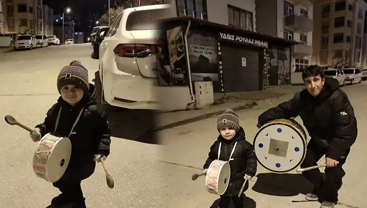 Türkiye'nin En Küçük Ramazan Davulcusu: Minik Kalbiyle Gelenekleri Yaşatıyor