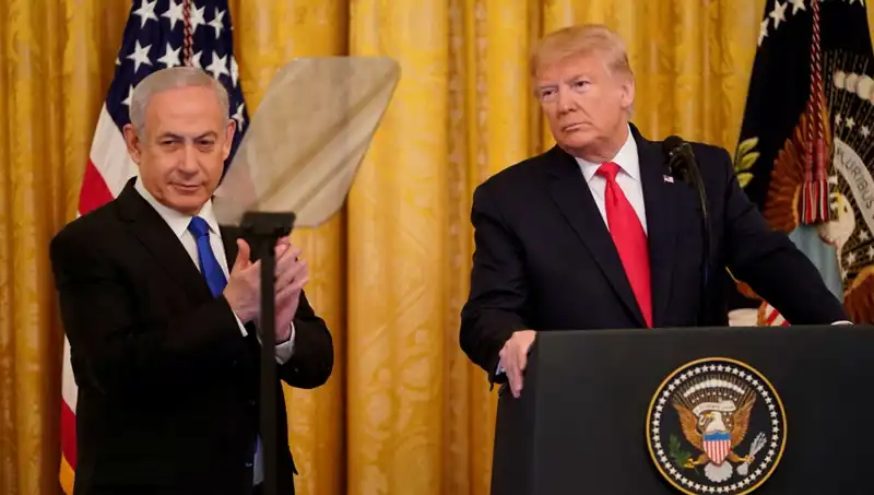 Trump ve Netanyahu, Beyaz Saray'da Tarihi Bir Görüşme İçin Buluşuyor