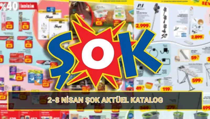 ŞOK Marketler'den Temizlik Hafta Sonu: 2-8 Nisan Aktüel Ürünler!