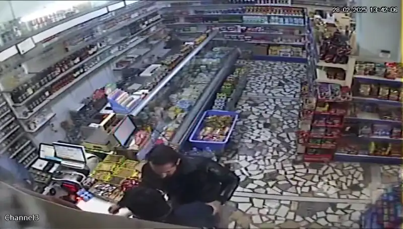 Cezaevi Firarisi, Markette Saldırı Düzenleyerek Herkesi Korkuttu