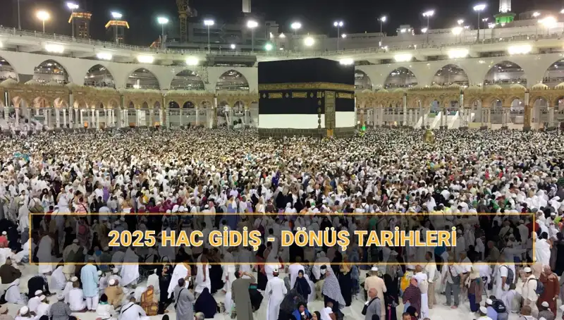 2025 Hac Tarihleri ve Fiyatları: Hac Yolculuğu İçin Bilmeniz Gerekenler