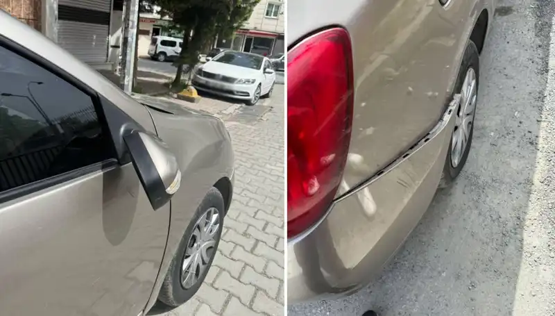 Mahallede Motosikletli Magandanın Şoke Eden Hareketi: Kavga Çağrısı!