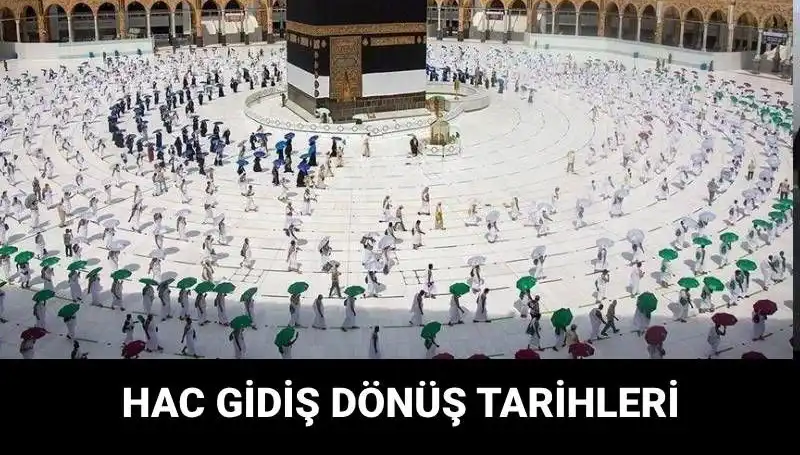 Hac Heyecanı Başlıyor: 2025 Yılı İçin Gidiş ve Dönüş Tarihleri Açıklandı