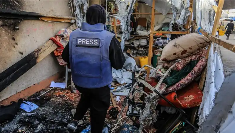 İsrail, Gazetecilerin Çadırını Hedef Aldı: Uluslararası Tepki Büyüyor