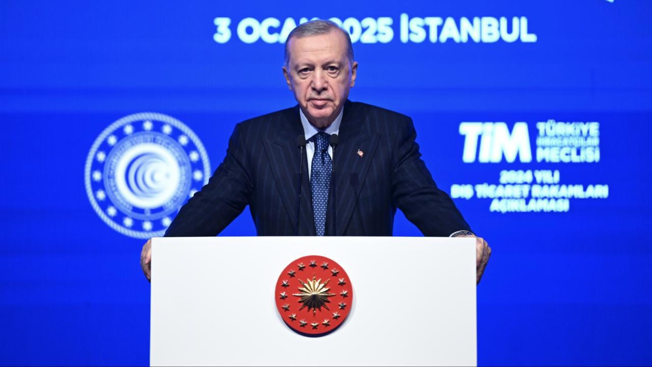 Cumhurbaşkanı Erdoğan: 2024 Yılı İhracatımız 262 Milyar Dolara Çıktı