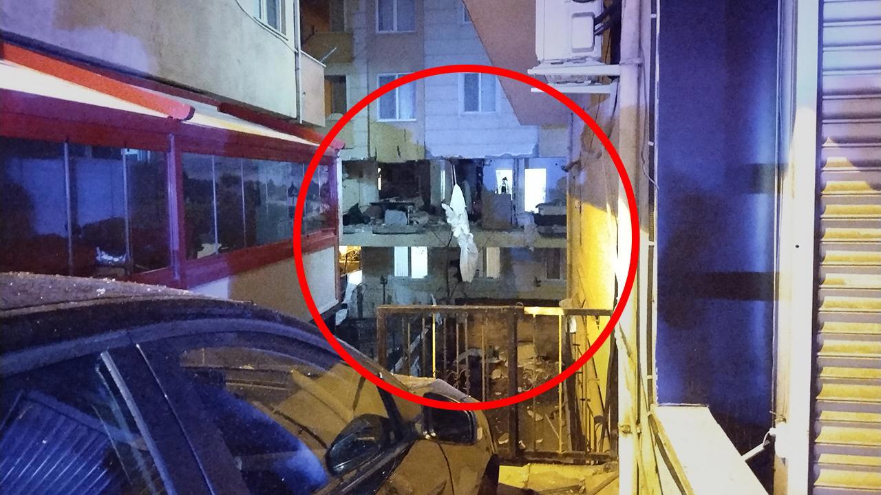 Ümraniye'de Patlama Sonucu Zarar Oluştu