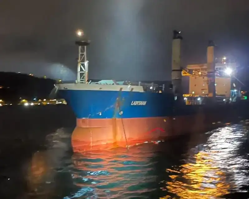 İstanbul Boğazı'nda Kuru Yük Gemisi Arıza Yaptı: Neler Oluyor?
