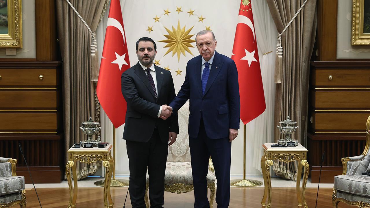Cumhurbaşkanı Erdoğan, Suriye Dışişleri Bakanı Şeybani ile Görüştü