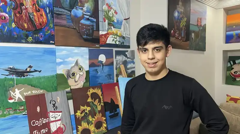 Otizmli Çocuk Ressam Okan'ın Engelsiz Sanat Yolculuğu: Hayaller Gerçek Oluyor