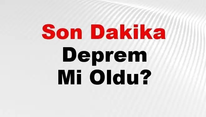 Bursa'da Şok Edici Deprem: İşte Ayrıntılar ve Son Dakika Gelişmeleri