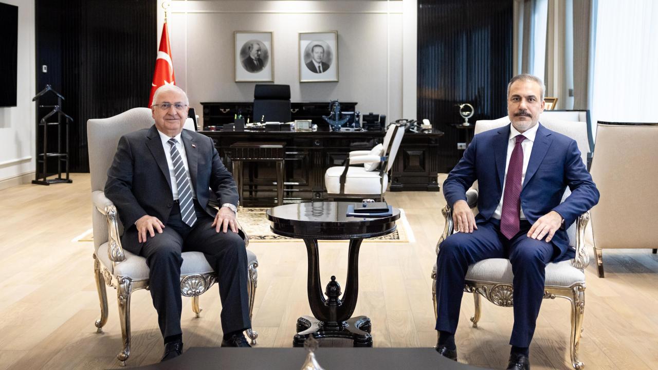 Bakan Güler ve Bakan Fidan İstanbul'da buluştu