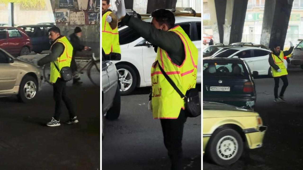 Suriye'de Trafik Gönüllülere Teslim Edildi